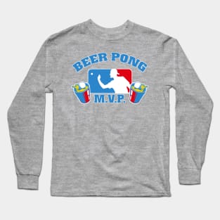 Beer pong MVP Champ | Beer Pong Champion Long Sleeve T-Shirt